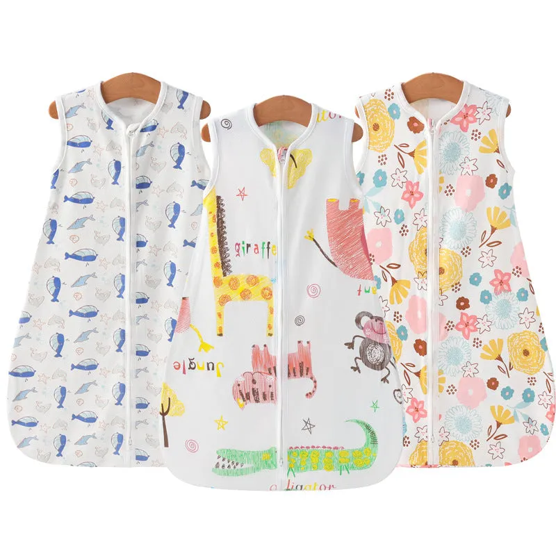 100% Cotton Baby Wearable Blanket Unisex Sleepsack Swaddle 0.5 TOG