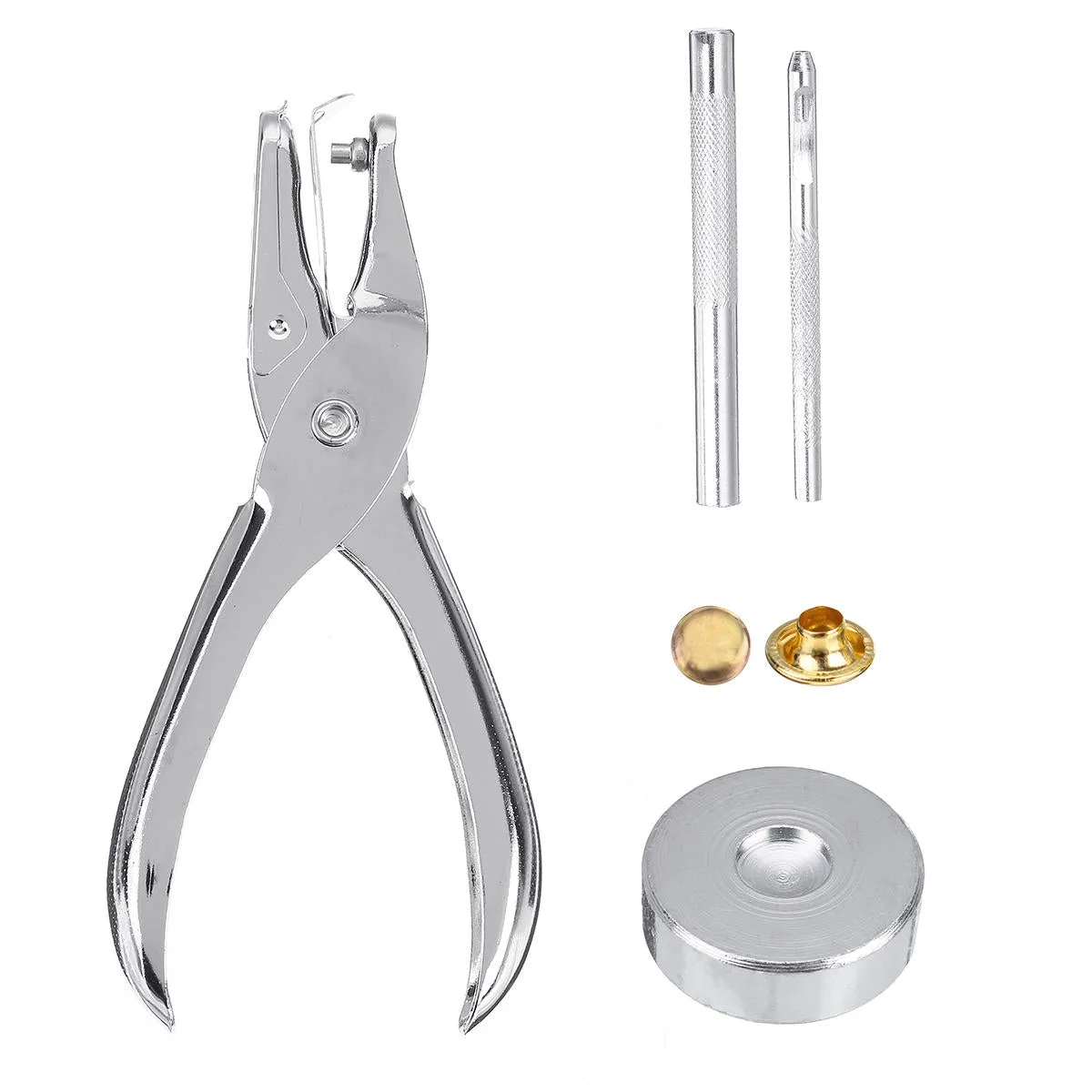 480Pcs Double Cap Rivet Tool Kit for Leather, Hat, Bag, and Clothes Craft