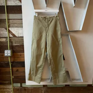 70's Mil Spec Khaki Chinos - 30” x 30”