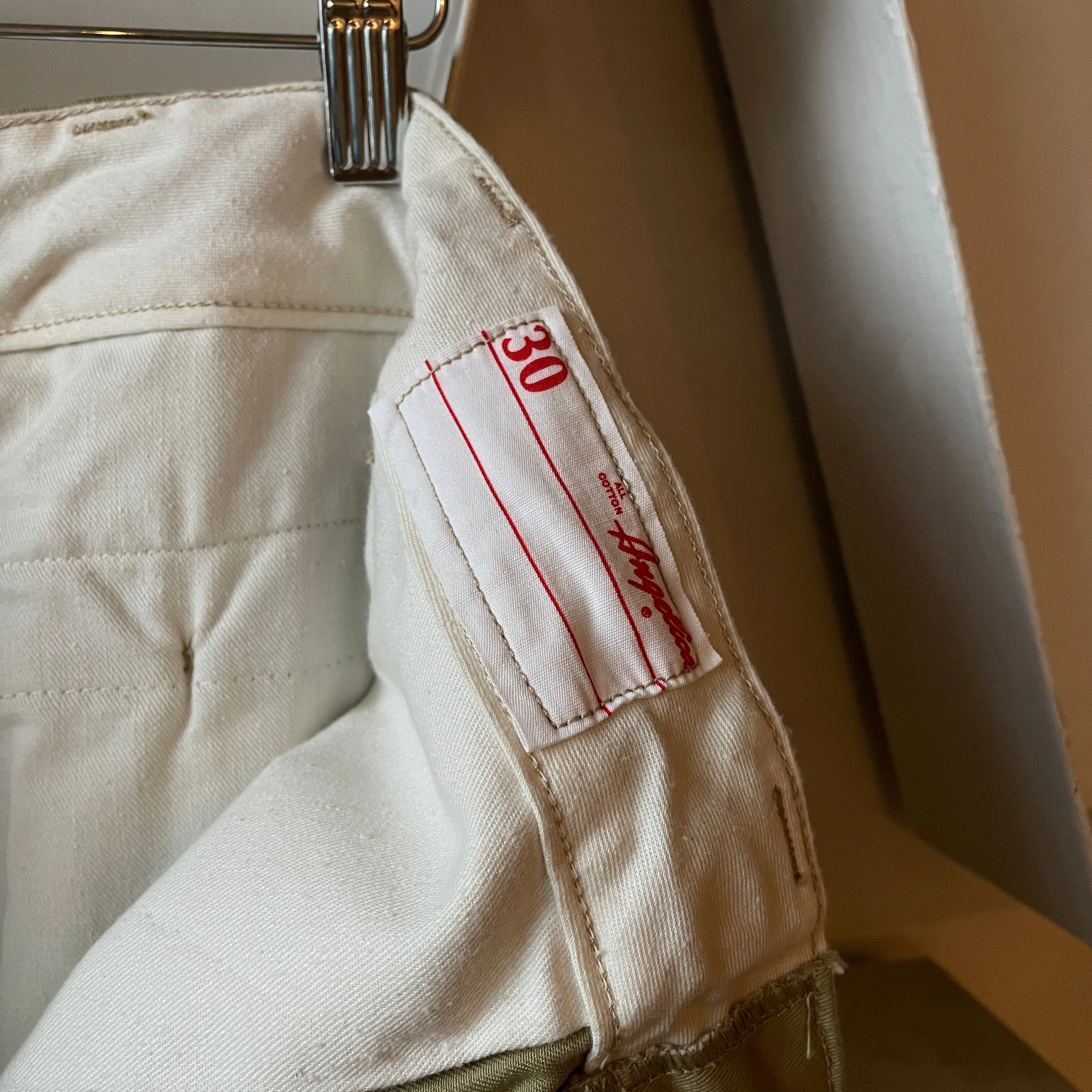 70's Mil Spec Khaki Chinos - 30” x 30”