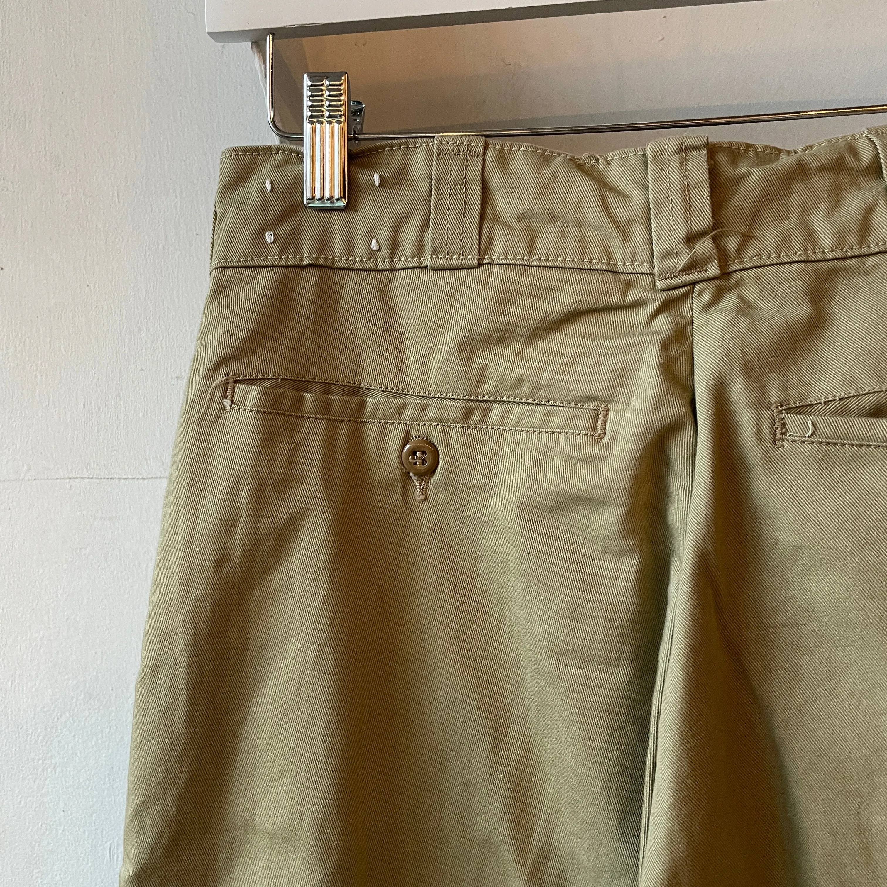 70's Mil Spec Khaki Chinos - 30” x 30”