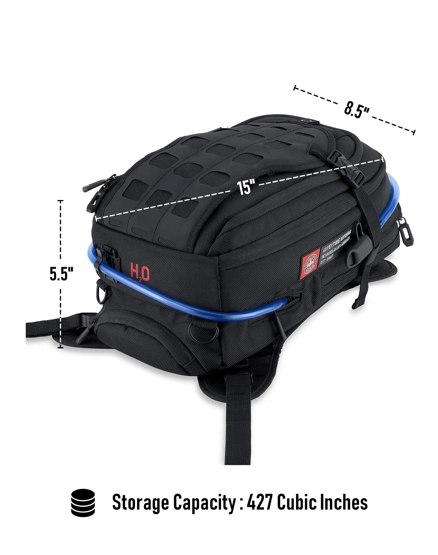7L - Apex Yamaha ADV Touring Backpack with Hydration Pack