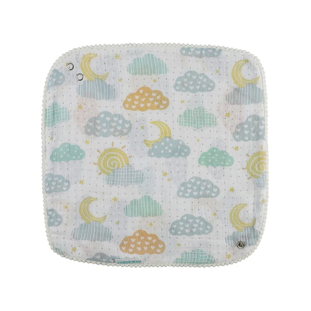 Abracadabra Muslin Bandana Bibs - Lost in Clouds
