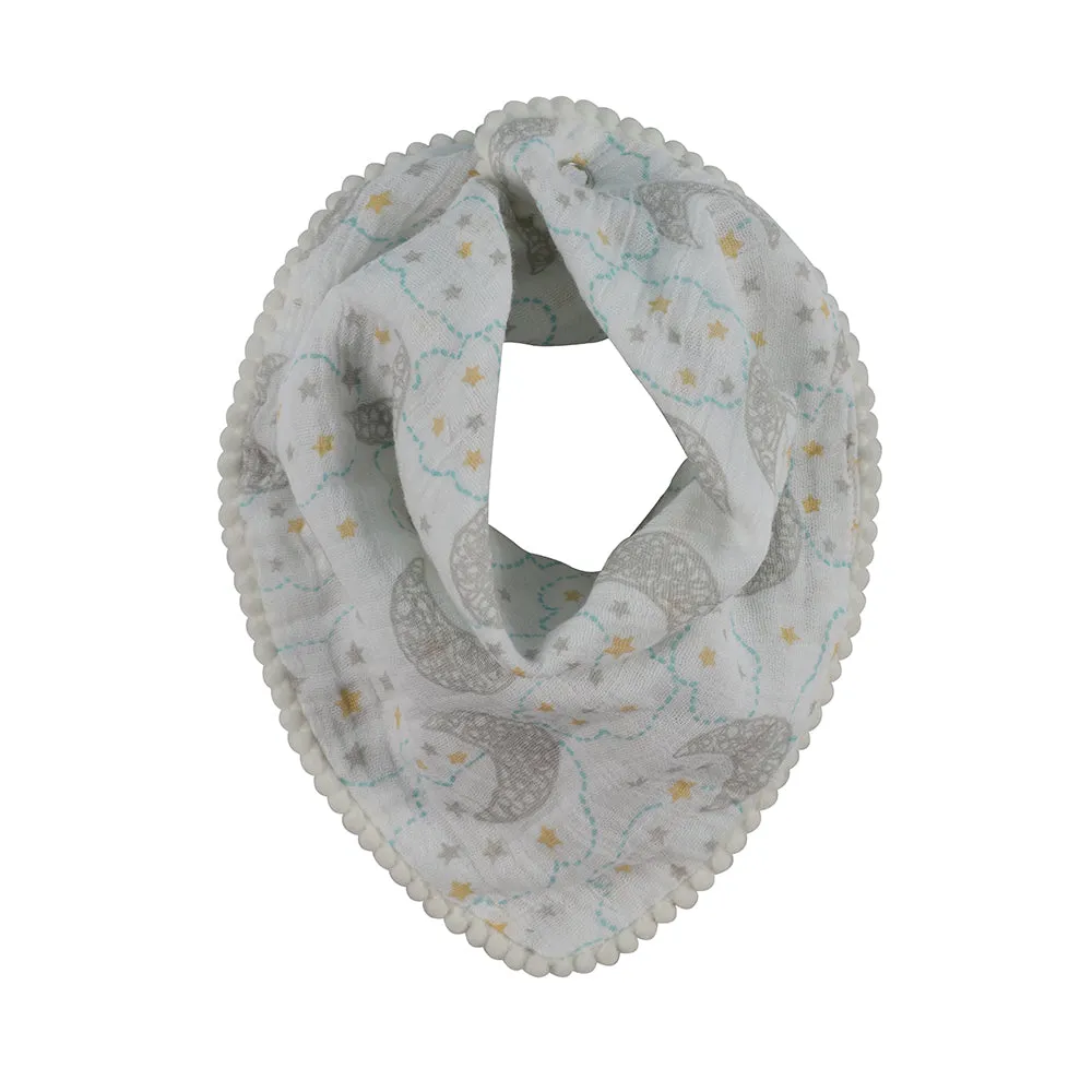 Abracadabra Muslin Bandana Bibs - Sleepy Friends