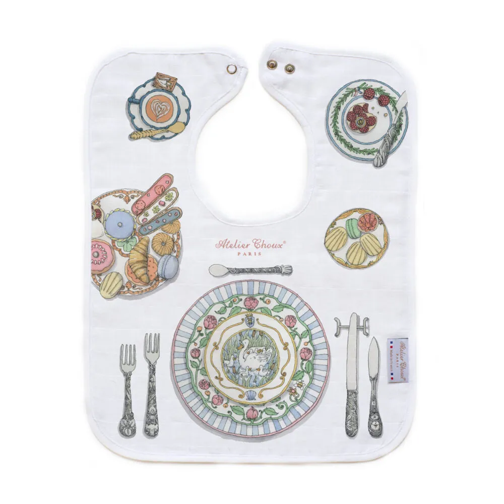 Atelier Choux Large Bib Bon Appetit
