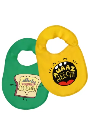 Bibs Duo Set - (Awaaz Neechi/Utterly Makkhanly)