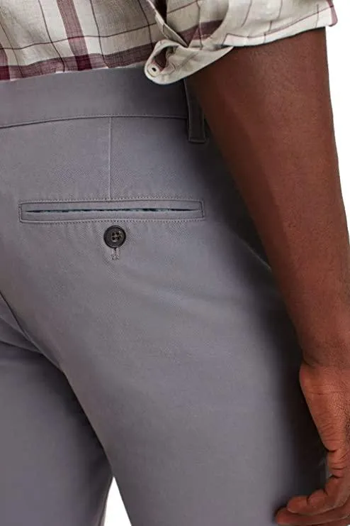Bonobos Men's  Graphites 36W x 32L Slim Stretch Washed Chino 2.0 Pants