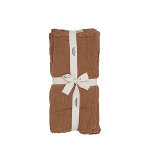 Bonét et Bonét Muslin Cloth 4-Pack - Glazed Ginger