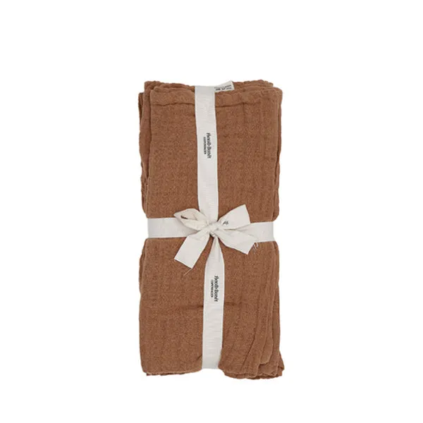 Bonét et Bonét Muslin Cloth 4-Pack - Glazed Ginger