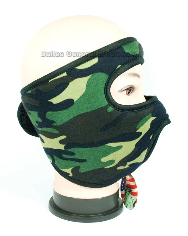 Camouflage Insulated Face Masks Wholesale