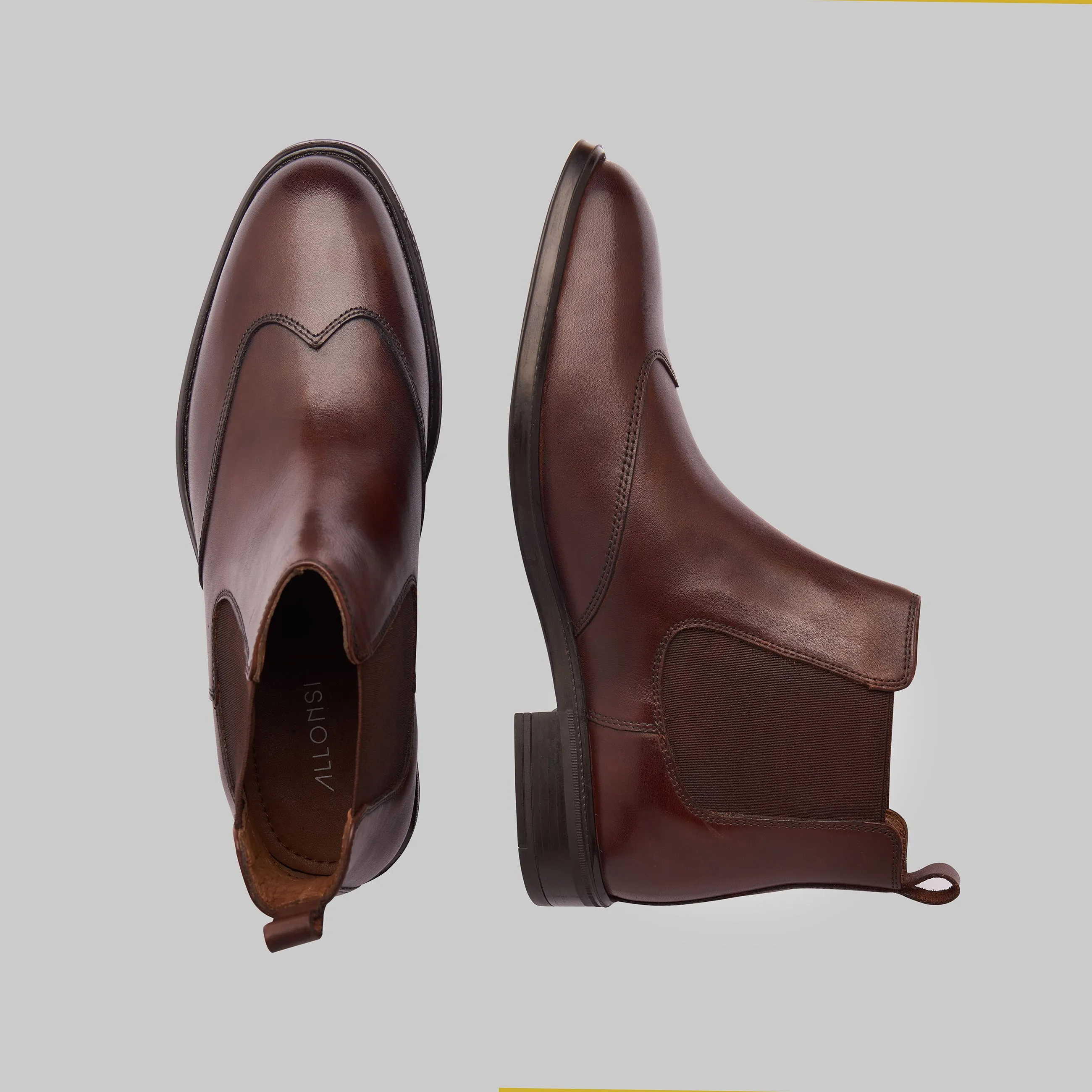 Charles Plain Toe Chelsea Boots