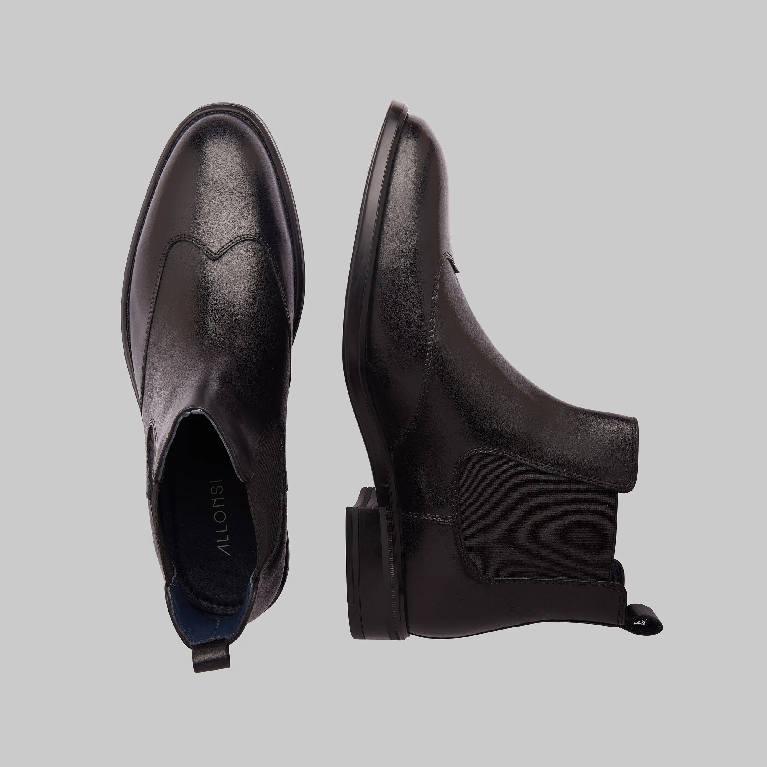 Charles Plain Toe Chelsea Boots