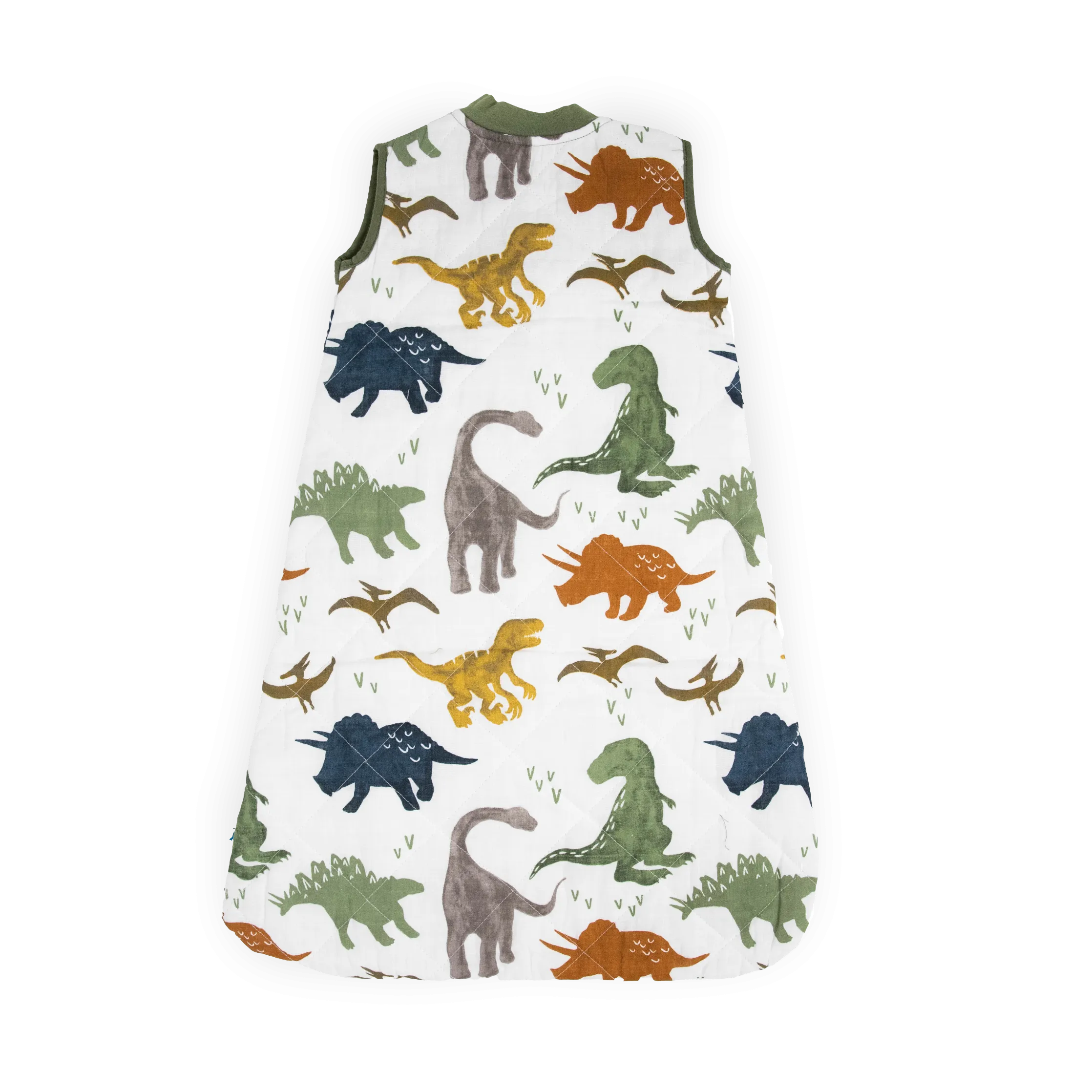 Cotton Muslin Quilted Sleep Bag - Dino Friends