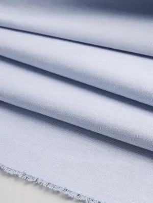 Cotton Oxford Shirting - Light Blue