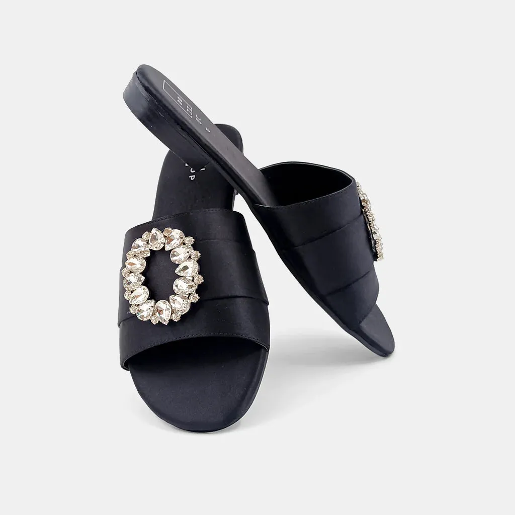 Dionne Slide in Black