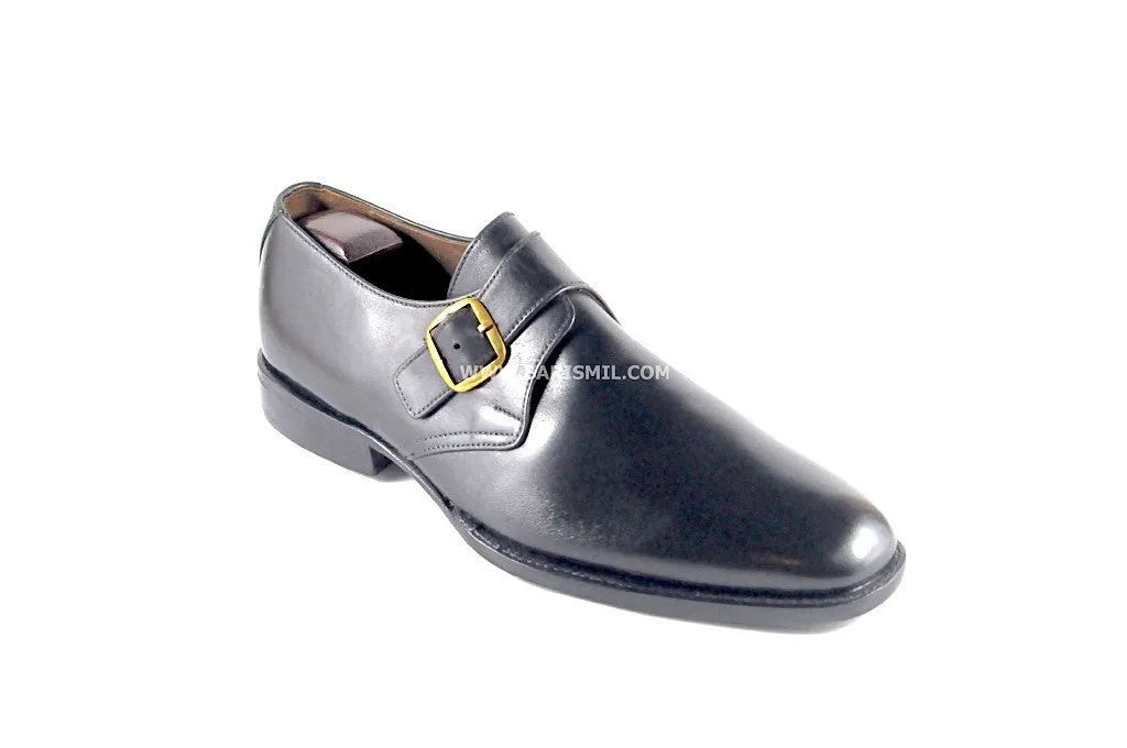 Edinburg - Tan Monk Shoes