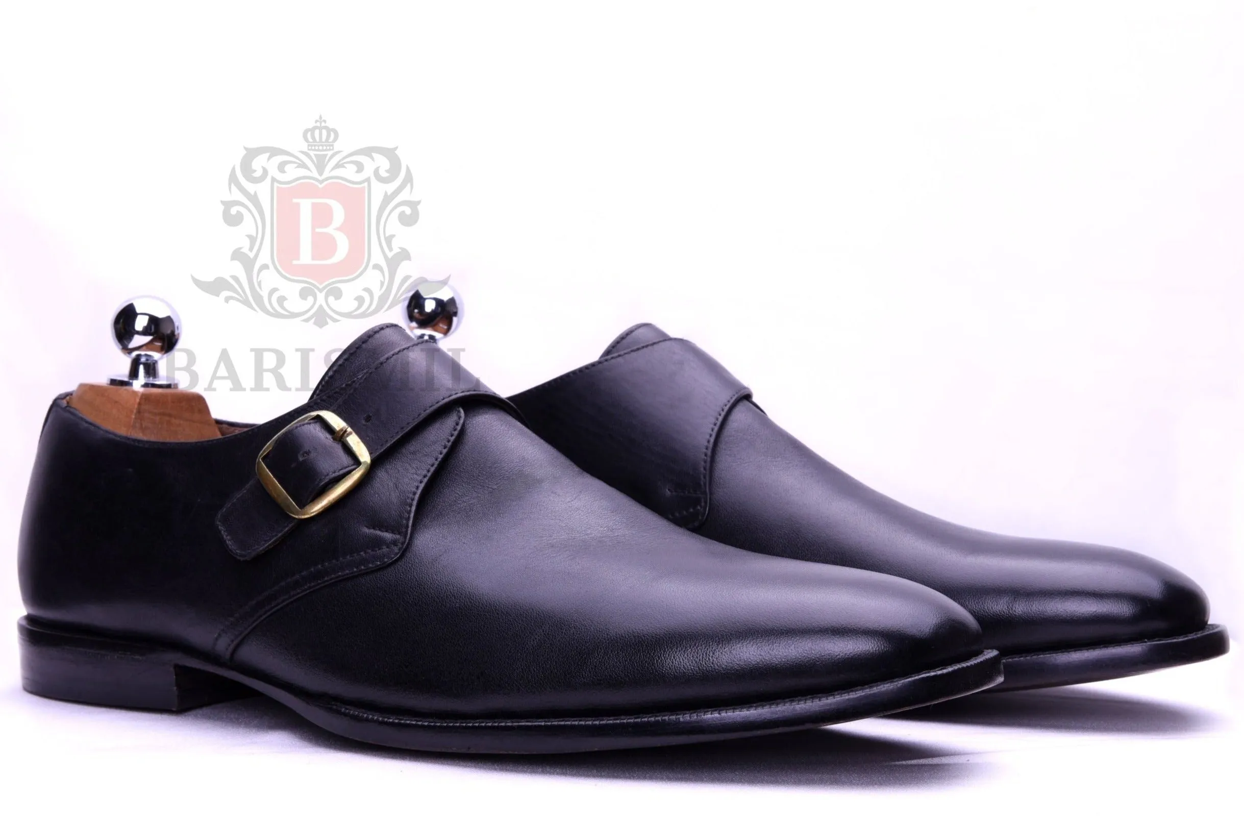 Edinburg - Tan Monk Shoes