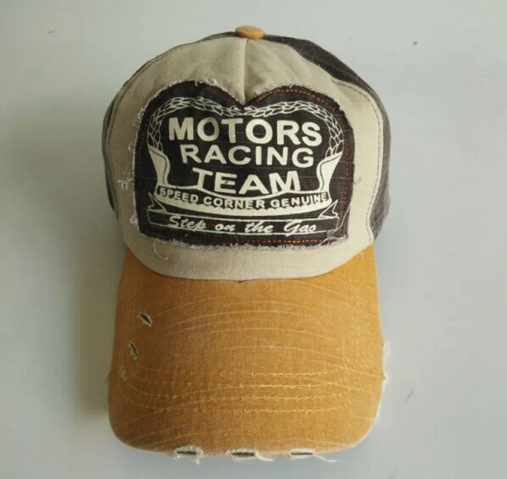 Fashion snapback spring baseball cap cotton gorras bone motorcycle caps grinding do old hats for men and women casquette