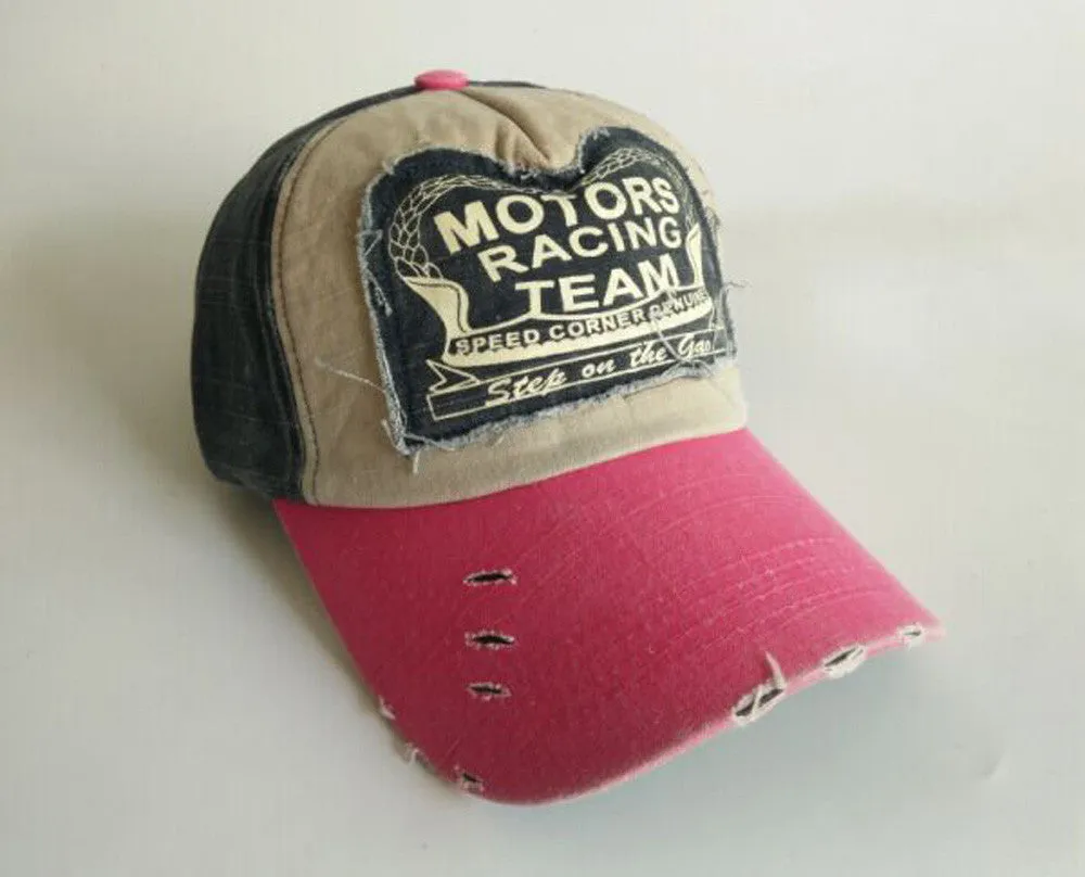 Fashion snapback spring baseball cap cotton gorras bone motorcycle caps grinding do old hats for men and women casquette