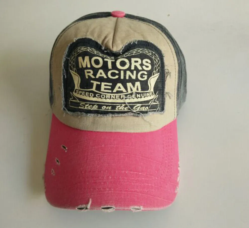 Fashion snapback spring baseball cap cotton gorras bone motorcycle caps grinding do old hats for men and women casquette