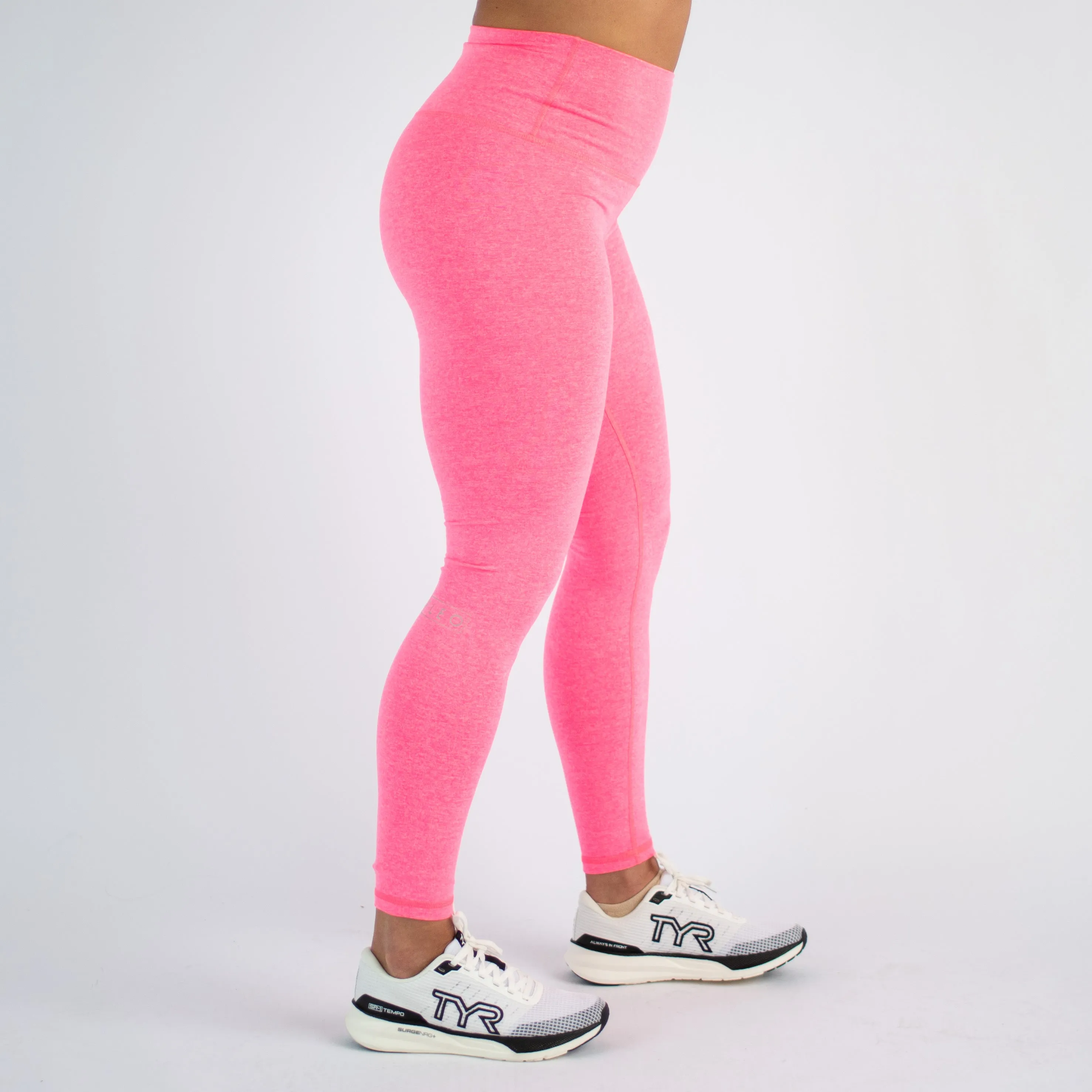 FLEO El Toro 28" Electric Heather Pink Leggings (Bounce)