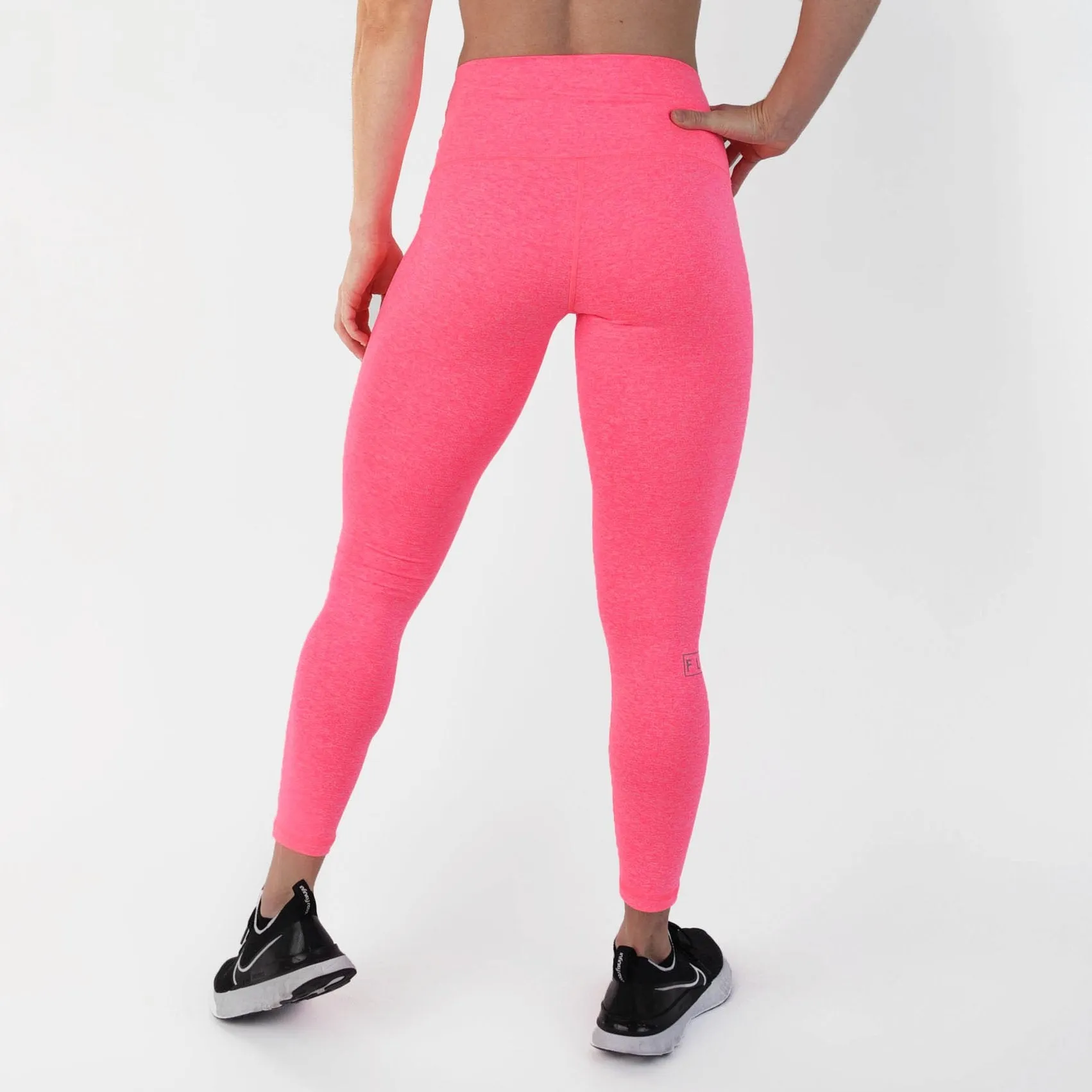 FLEO El Toro 28" Electric Heather Pink Leggings (Bounce)