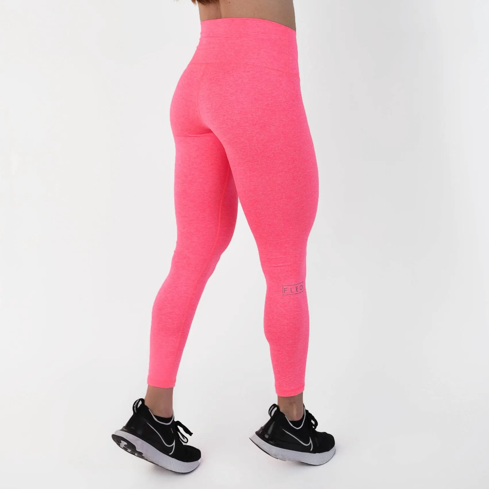 FLEO El Toro 28" Electric Heather Pink Leggings (Bounce)