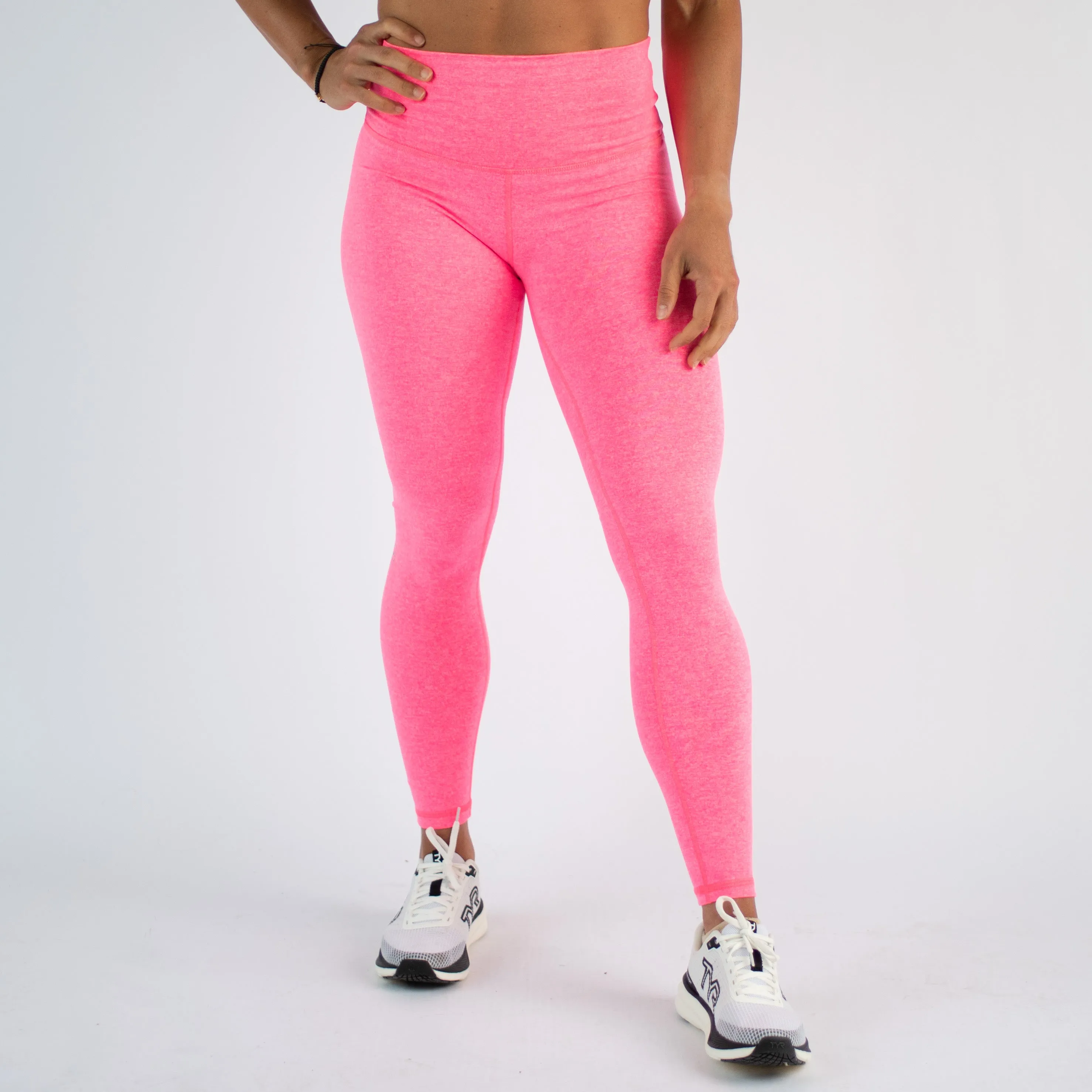 FLEO El Toro 28" Electric Heather Pink Leggings (Bounce)