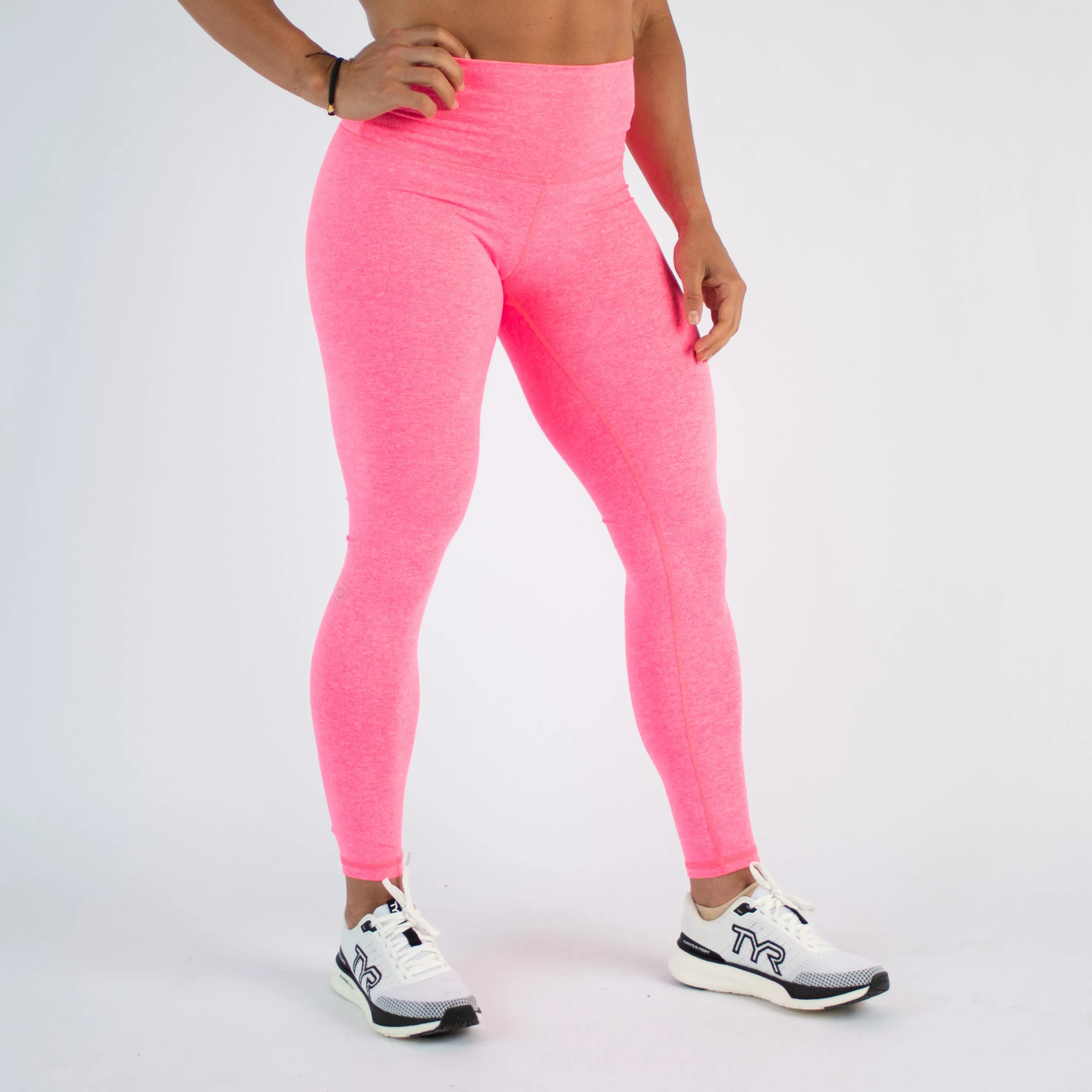 FLEO El Toro 28" Electric Heather Pink Leggings (Bounce)