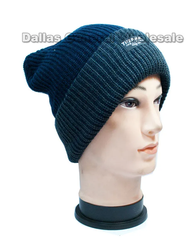 Fur Insulted Thermal Beanies Caps Wholesale
