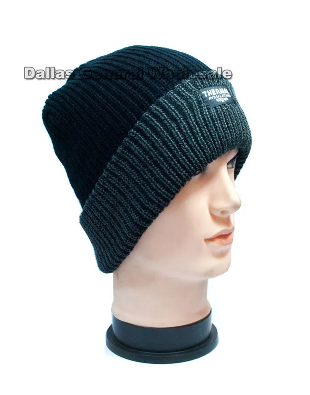 Fur Insulted Thermal Beanies Caps Wholesale