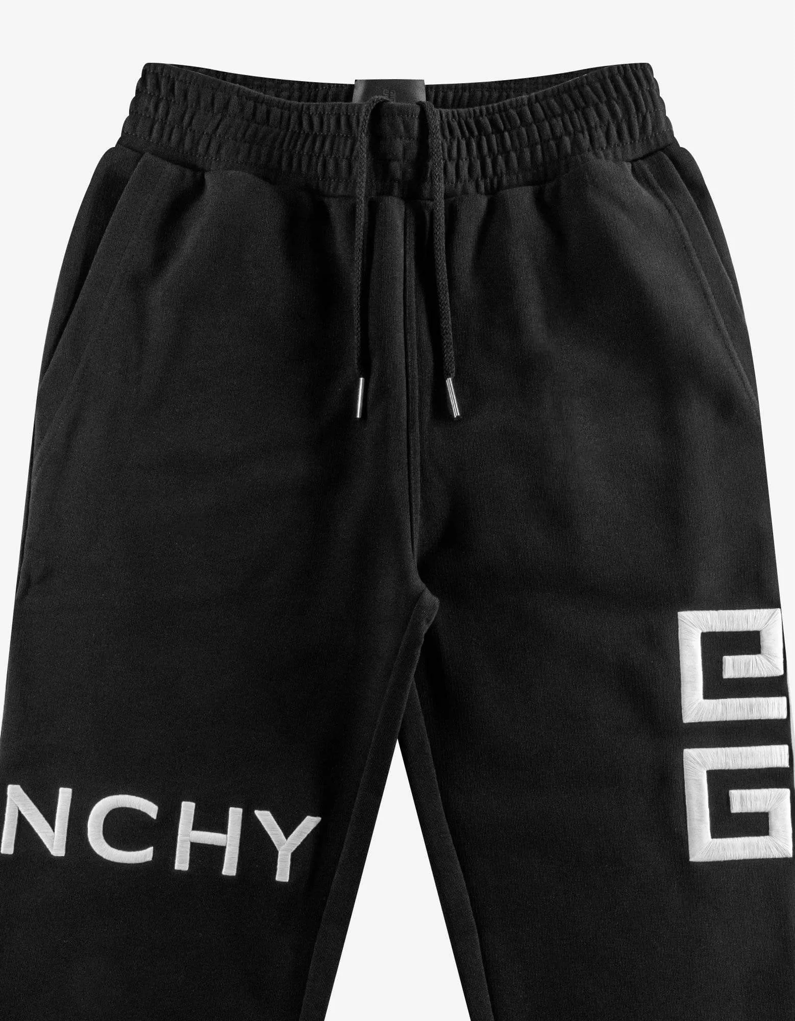 Givenchy Black 4G Logo Sweat Pants