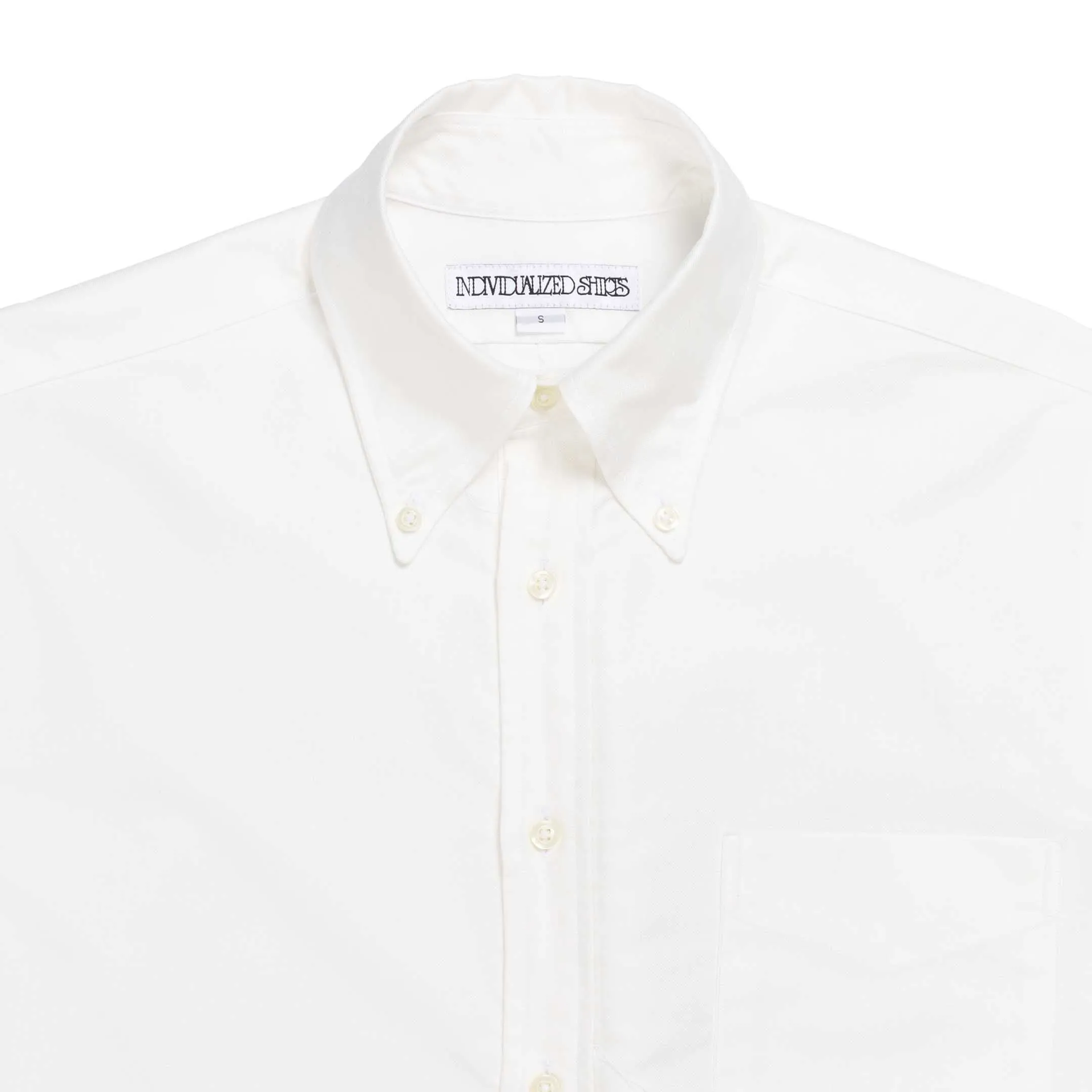 Individualized x 2nd Magazine BD Pullover Shirt White
