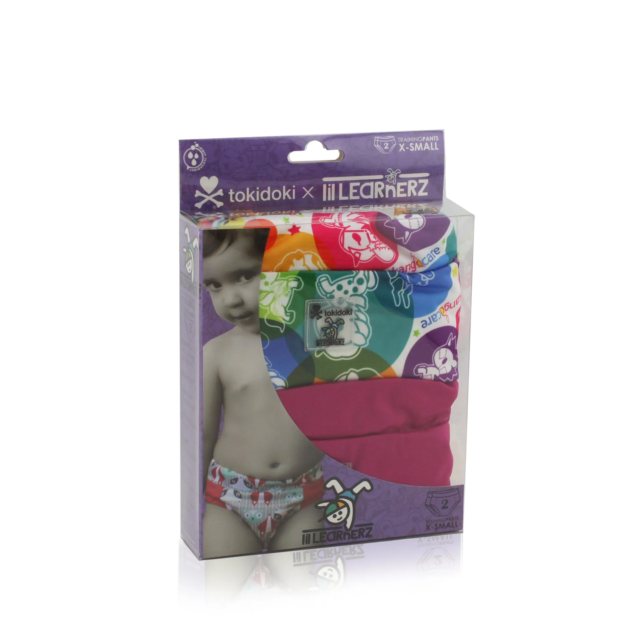 Kanga Care Lil Learnerz TokiCorno & Sherbert 2 Pack - 4 Sizes