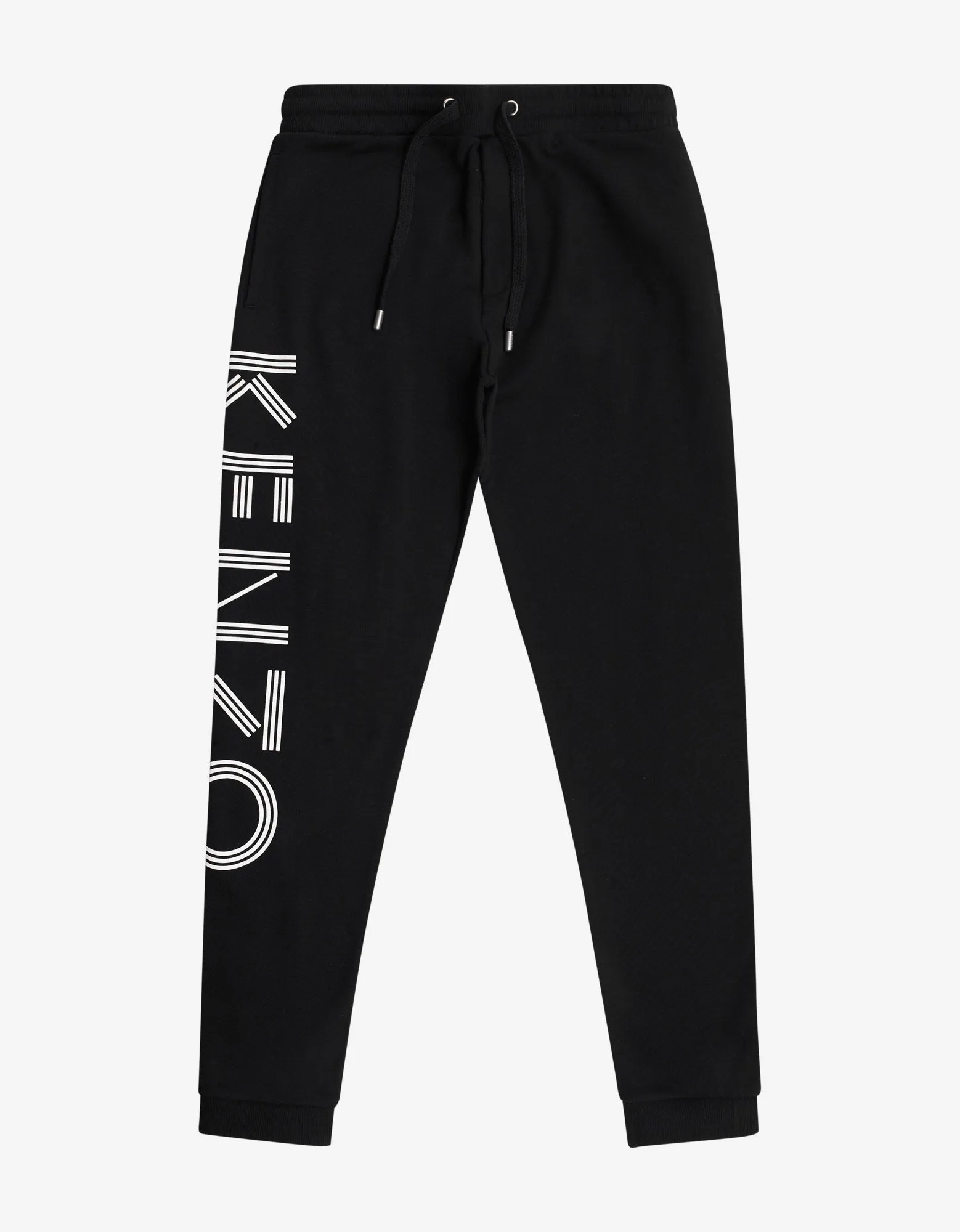 Kenzo Black Logo Print Track Pants