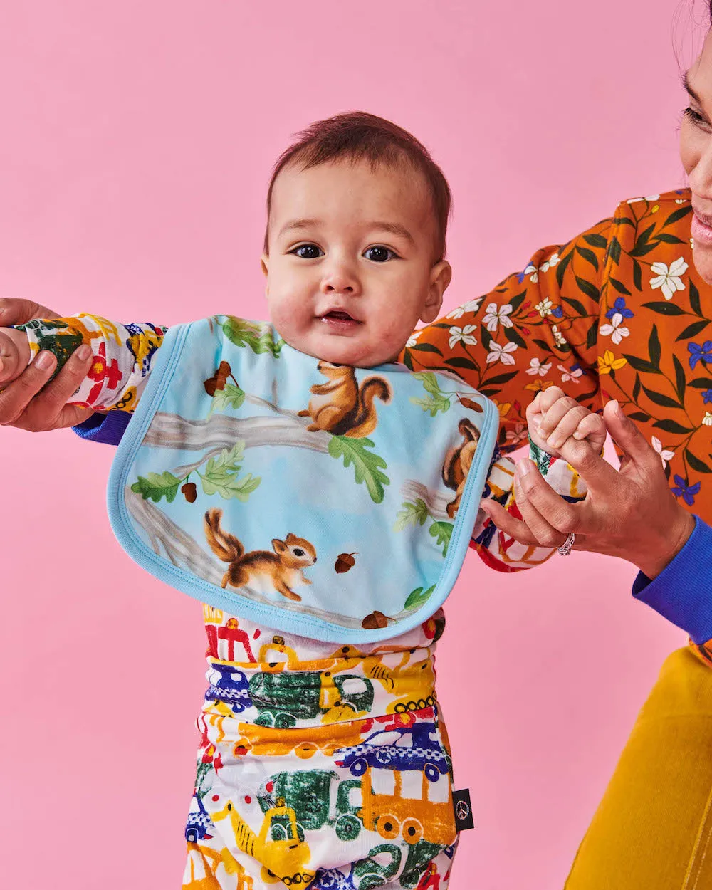 Kip & Co Squirrel Scurry Bib