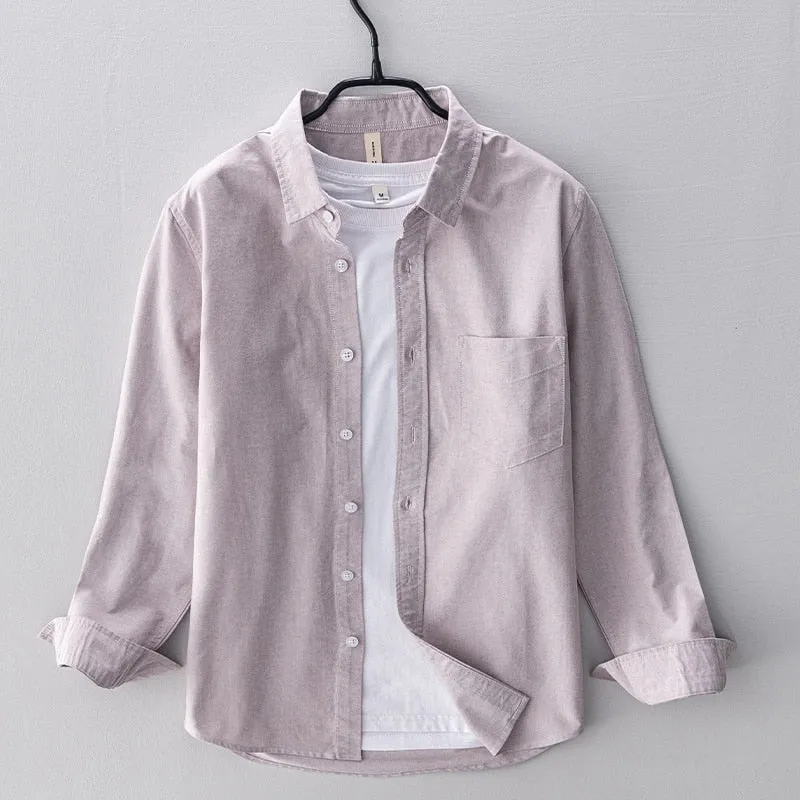 LMS Slim Fit Oxford Long Sleeve Shirt