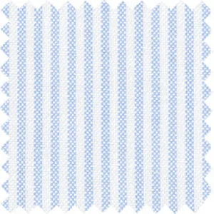 Made-to-Measure Shirt in Sky Blue University Stripe Oxford