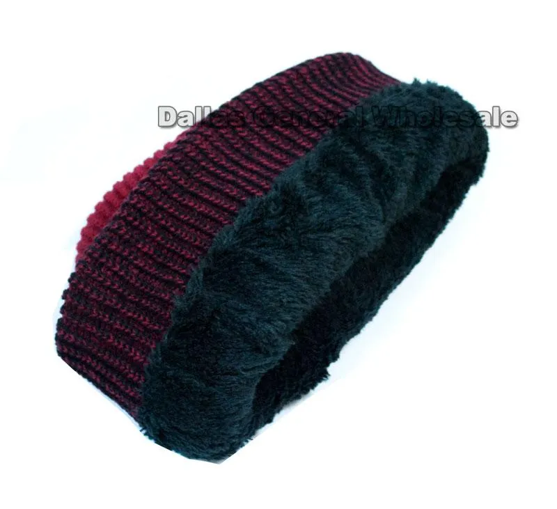 Men Fur Insulted Thermal Beanies Hats Wholesale
