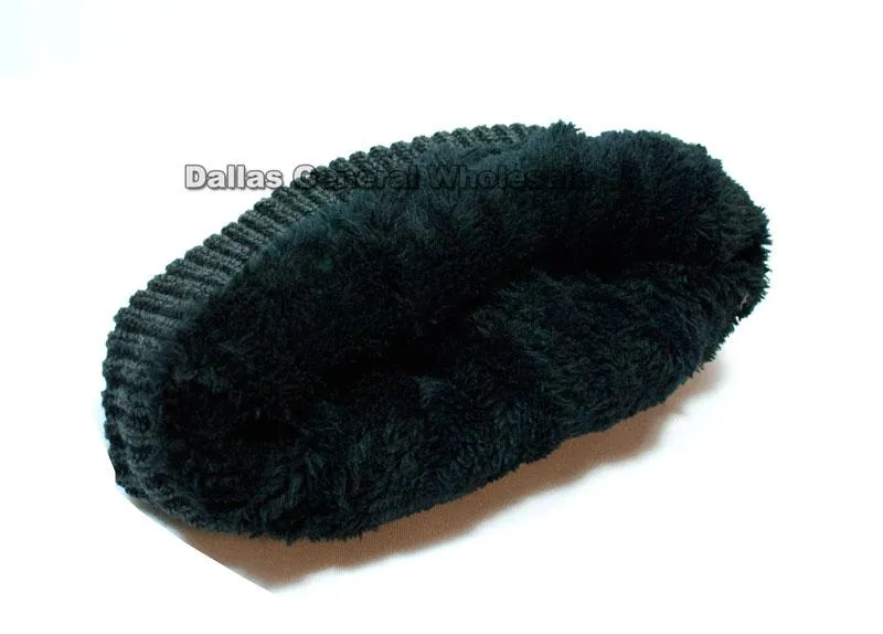 Men Fur Insulted Thermal Beanies Hats Wholesale