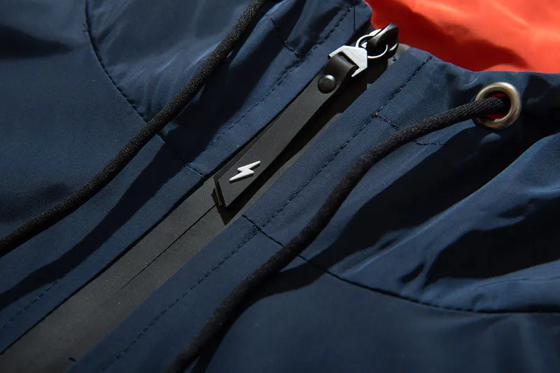 Men's Autumn Casual Hooded Windbreaker