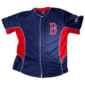 Mens Boston Red Sox Cooperstown Collection Stitches Jersey, Navy XL