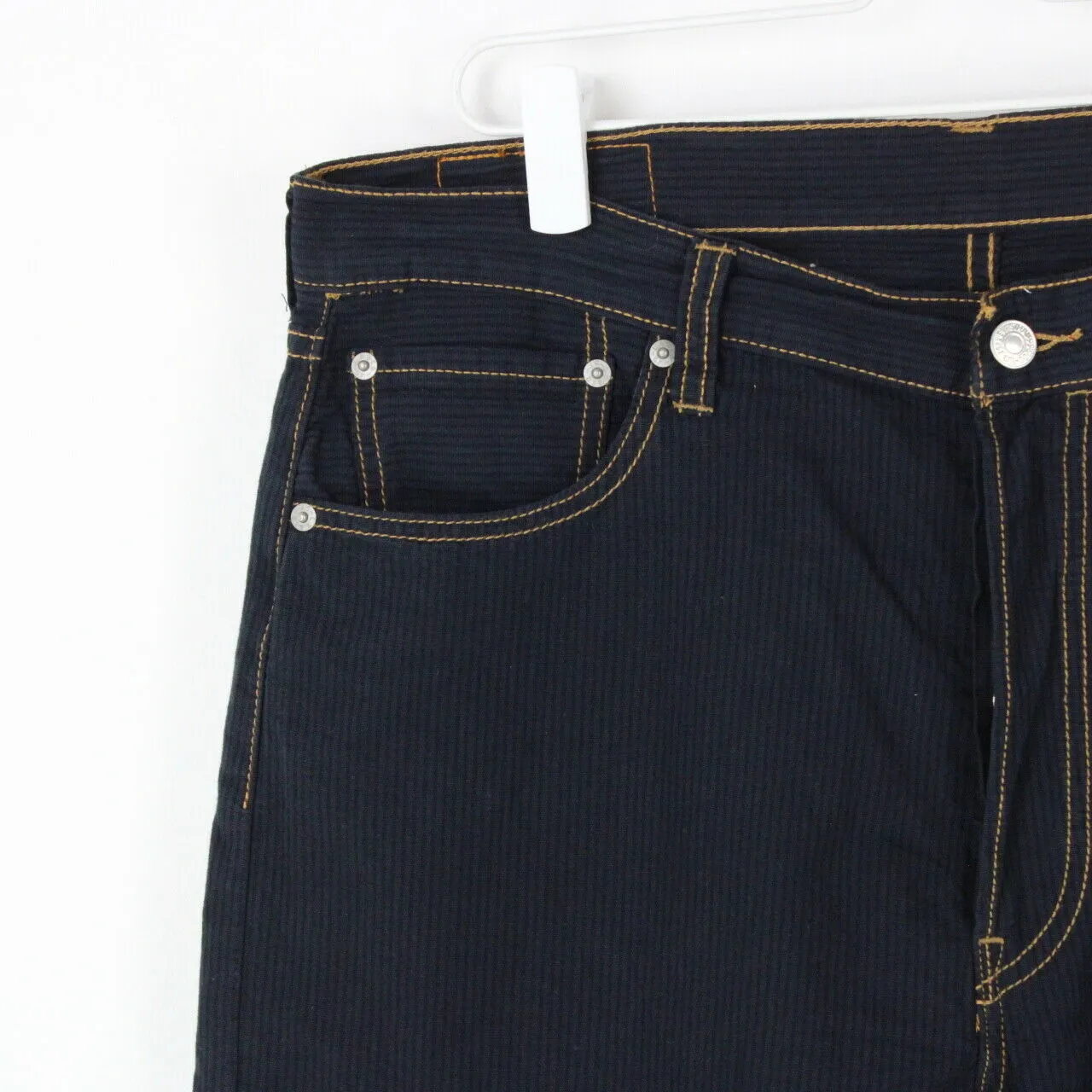 Mens LEVIS 501 Chinos Black | W38 L34