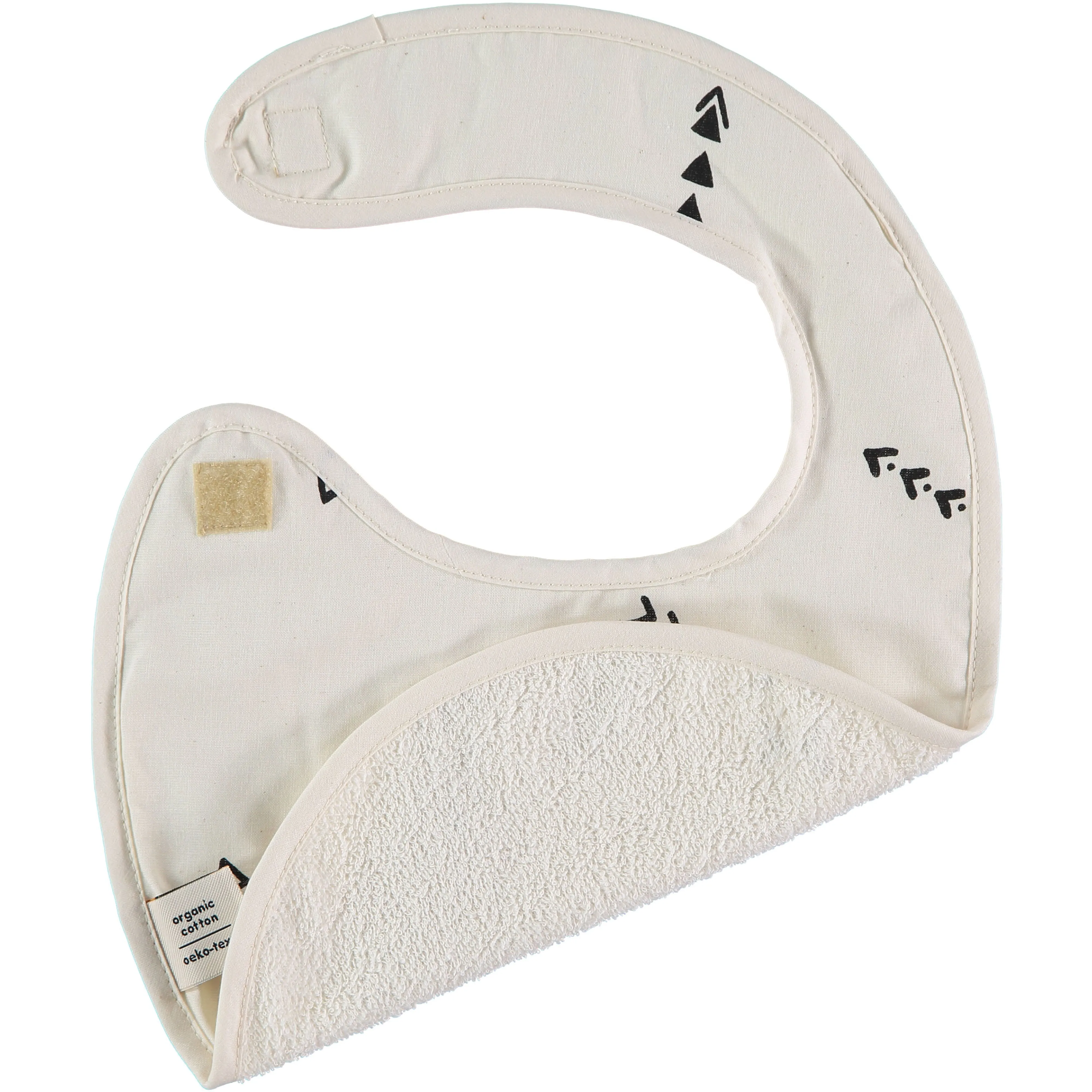 nobodinoz Bib Candy Black Secrets/ Natural