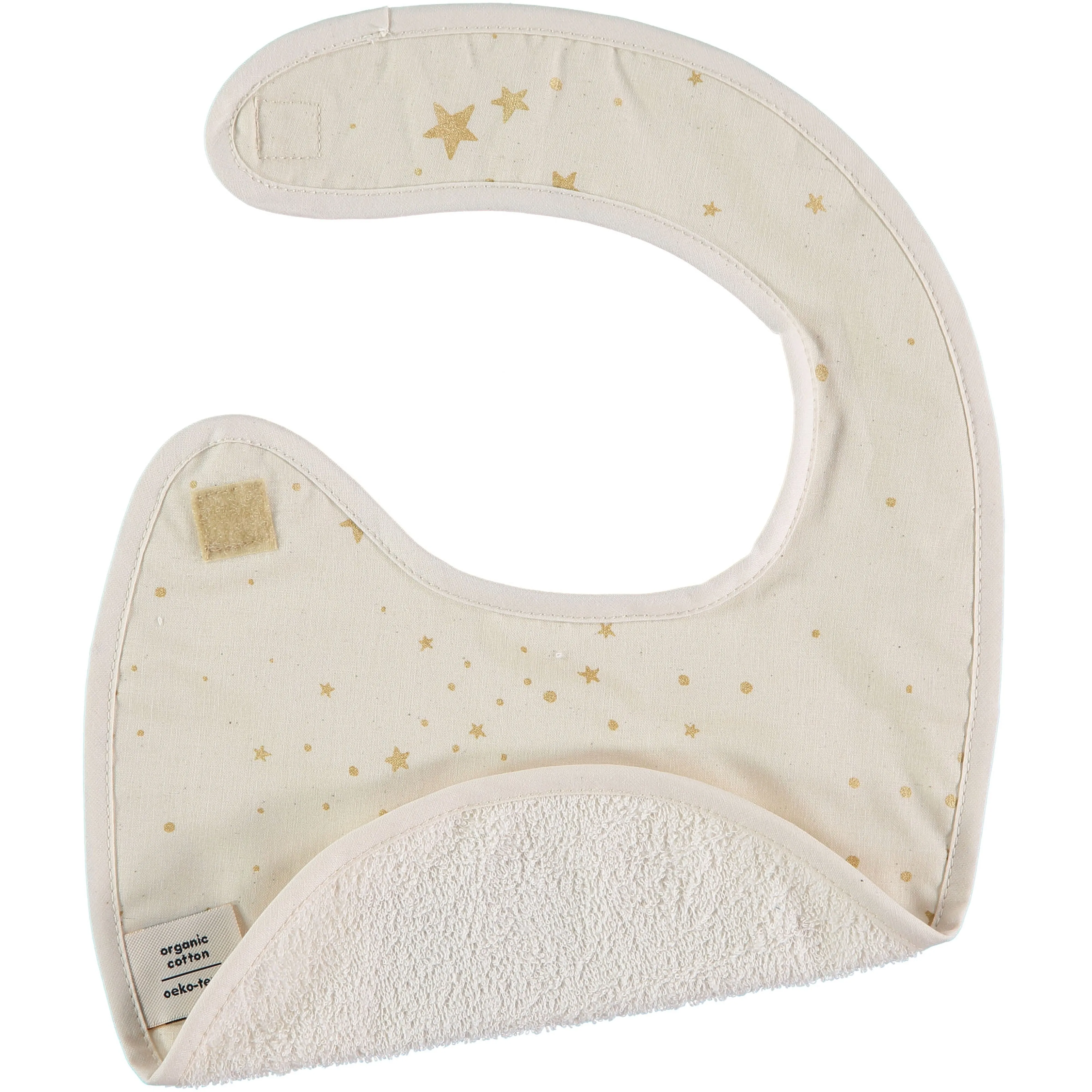 nobodinoz Bib Candy Gold Stella/Natural