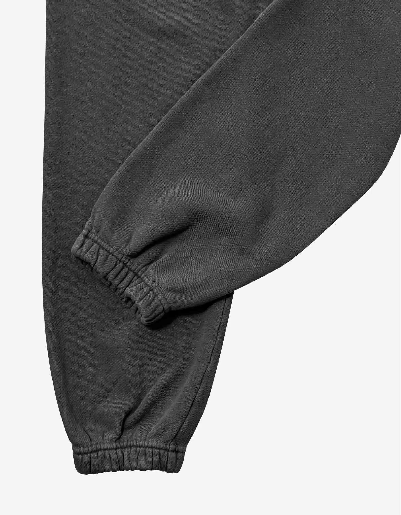 Palm Angels Grey Curved Logo Sweat Pants