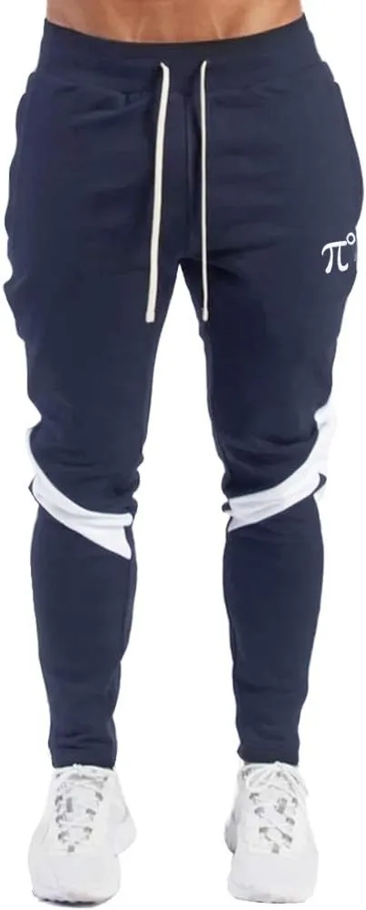 PIDOGYM Men's Track Pants,Slim Fit Athletic Sweatpants Joggers with Zipper Pockets