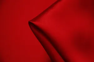 Red Silk Satin - 19mm