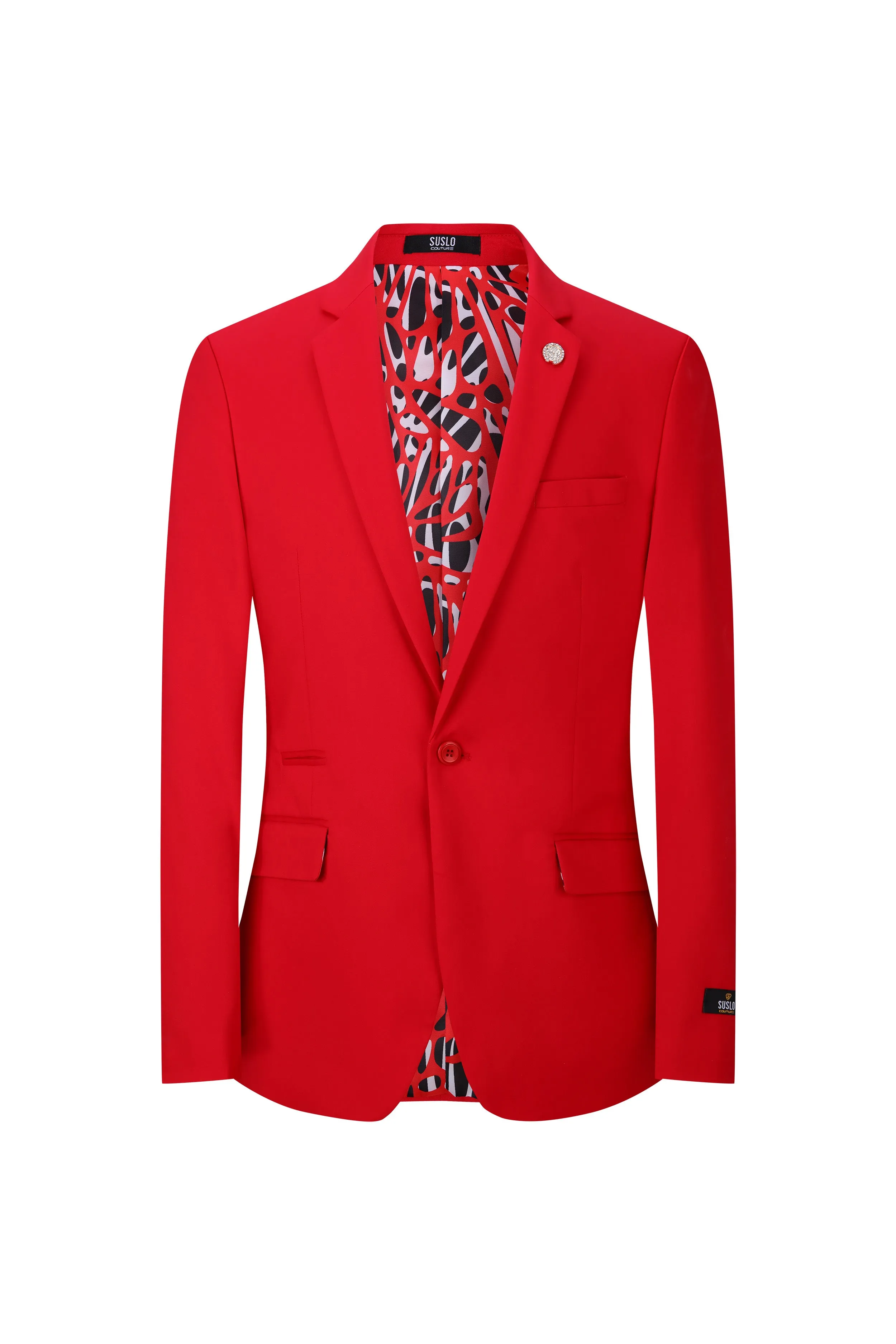 Sateen Luxury Slim Fit Blazer