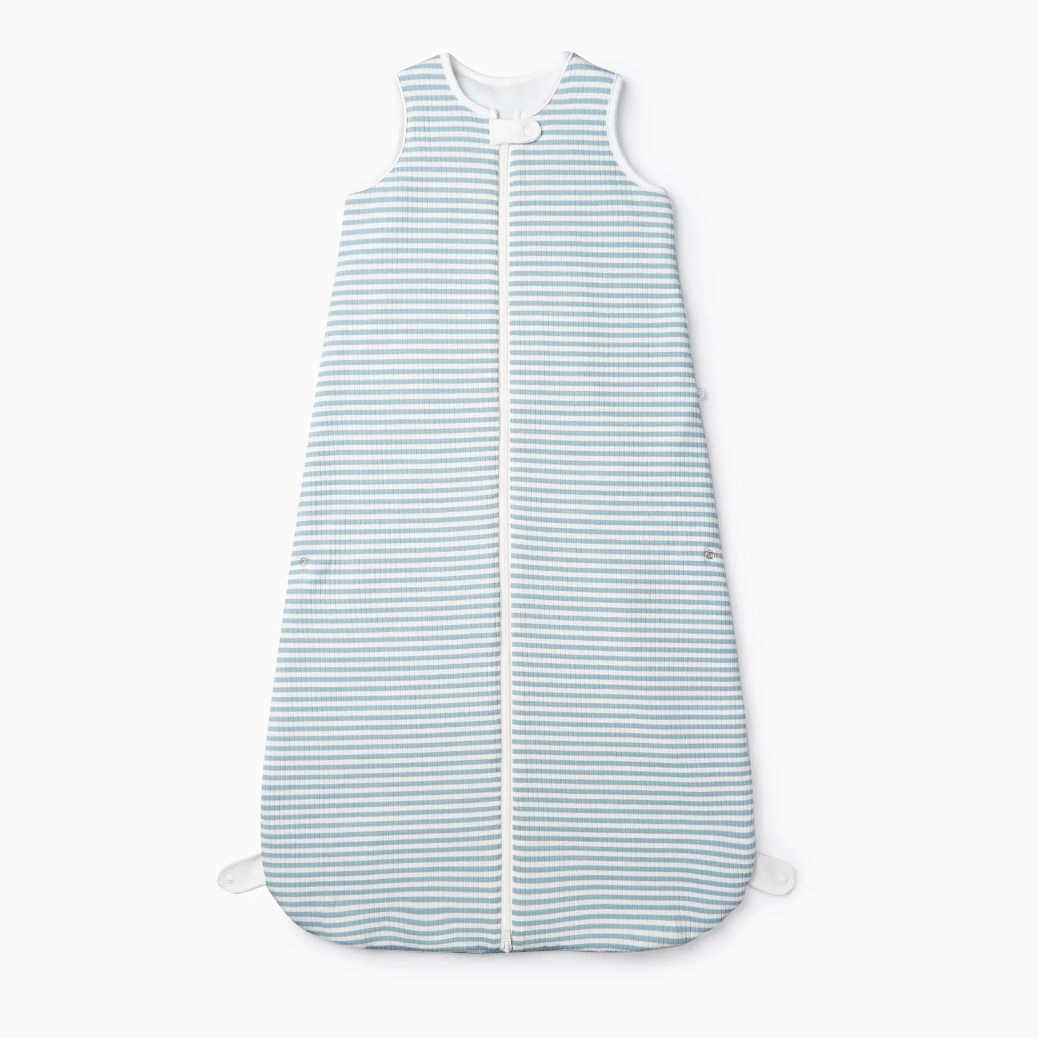 Sea Stripe Ribbed Front Opening Sleep Sack 1.5 TOG